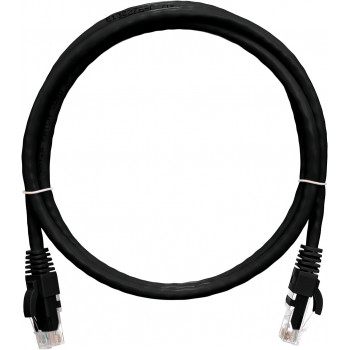 Коммутационный шнур U/UTP 4 пары, кат.6 (Класс E), 250МГц, 2хRJ45/8P8C, NIKOMAX NMC-PC4UE55B-003-C-BK