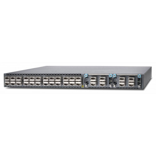 Коммутатор Juniper QFX5100-24Q-3AFO (24 порта QSFP+, 2 слота расширения, двойные БП AC)