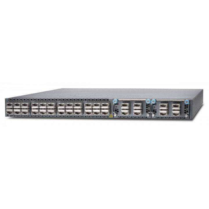Коммутатор Juniper QFX5100-24Q-3AFO (24 порта QSFP+, 2 слота расширения, двойные БП AC)