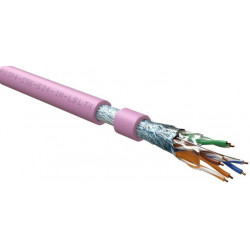 Кабель витая пара Hyperline FUTP4-C5E-S24-IN-LSLTX-PK-305, 305 м
