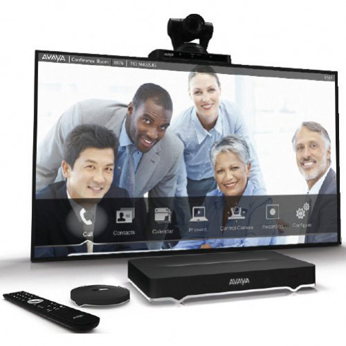Система видеоконференций Avaya 55511-00801 (с ЖК-монитором и PTZ камерой Full HD 1080p, микрофон, пульт ДУ)