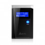 Источник бесперебойного питания SVC SVC-V-800-F-LCD (800ВА/480Вт, LCD-дисплей, 2 розетки Schuko, 1xIEC-320-C13)