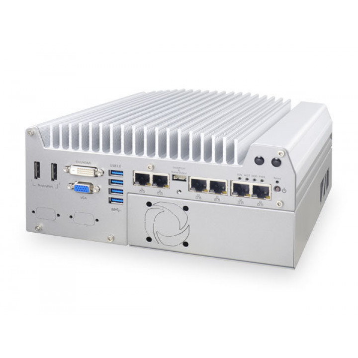 Компактный встраиваемый компьютер Neousys Nuvo-5026E (безвентиляторный, с PCIe и MezIO)