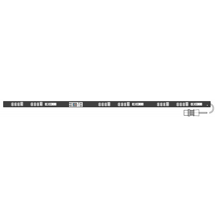 Устройство распределения электропитания Exagate PWG2-9416-318-96-TIP (16A Three Phase ZeroU, 24 x IEC Sockets)