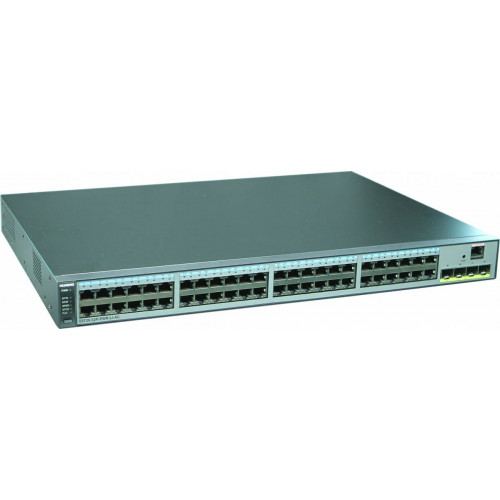 Коммутатор Huawei S5720-52P-PWR-LI-AC (48x1GbE PoE, 4xSFP, 336Гб/с)