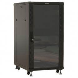 Шкаф напольный 22U Hyperline TTBR-2266-AS-RAL9004