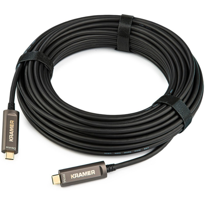 Активный гибридный кабель USB-C 3.1 вилка- USB-C 3.1 вилка Kramer CLS-AOCU31/CC-25