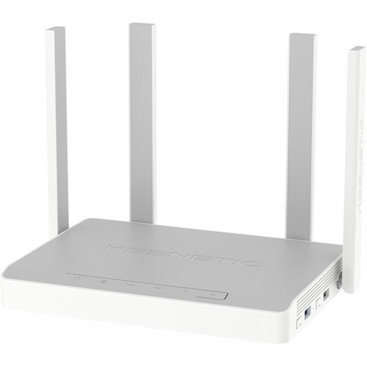 Маршрутизатор Keenetic KN-1811 (AX3200, 10/100/1000/2500BASE-TX, 4G ready, серый)