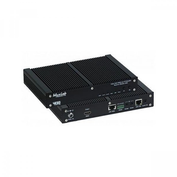 Приёмник MuxLab 500760-RX-EU (декодер 4K/60 over IP, без сжатия, SDVoE) Приёмник MuxLab 500760-RX-EU (декодер 4K/60 over IP, без сжатия, SDVoE)