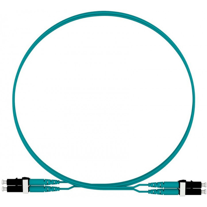 Патч-корд Panduit FZ2ELLNLNSNM015 (OM4 LC-LC, 15м, LSZH, аквамарин)