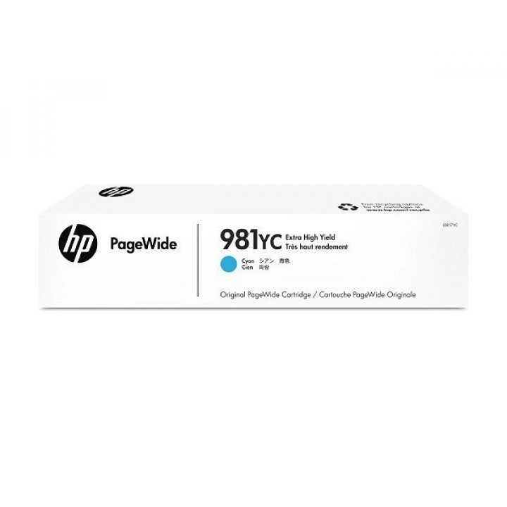 Картридж HP L0R17YC (981YC Cyan Extra High Yield)