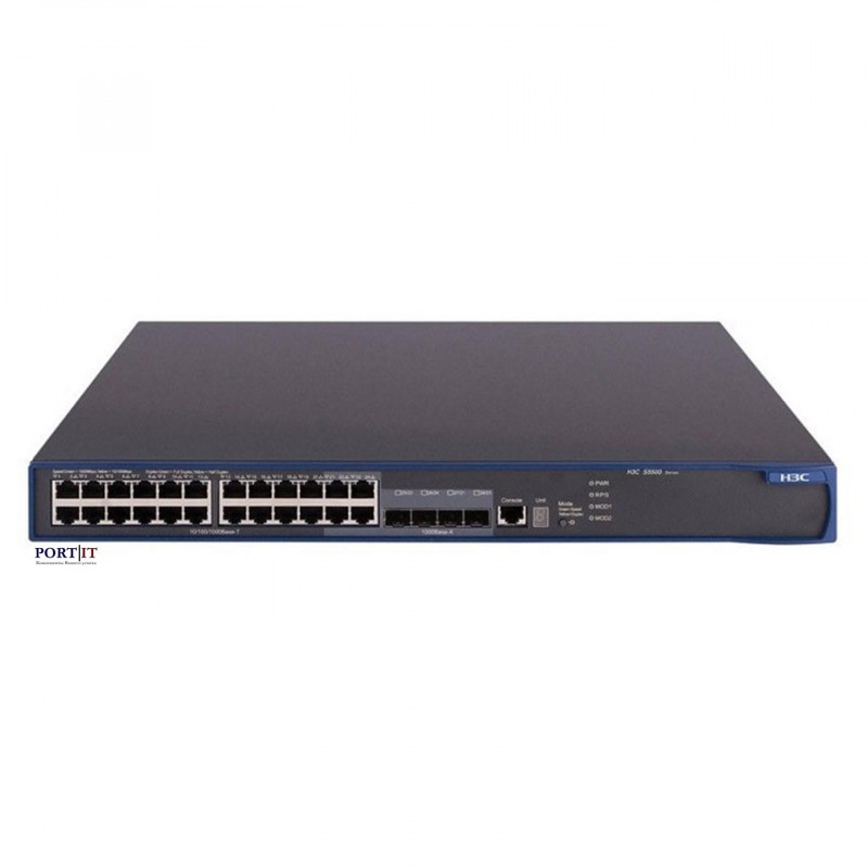 Управляемый коммутатор ядра сети HP 5500-24G, JD377A