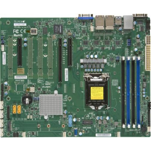 Материнская плата ATX Supermicro MBD-X11SSi-LN4F-O
