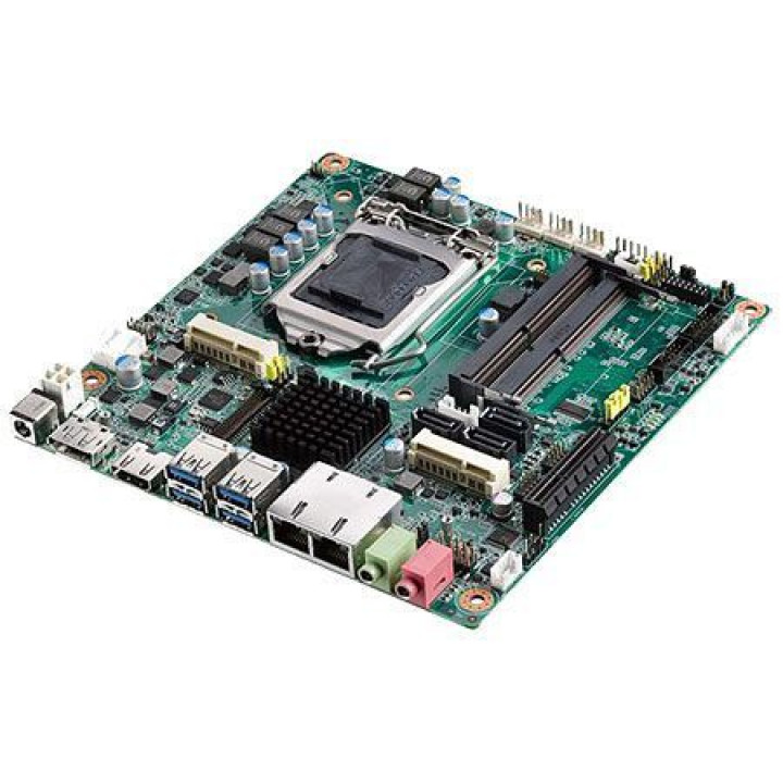 Промышленная плата Advantech AIMB-285G2-LVA2E (miniITX, LGA1151, Intel H110, DDR4-2133 МГц, HDMI/VGA/DP, 2xGbE)