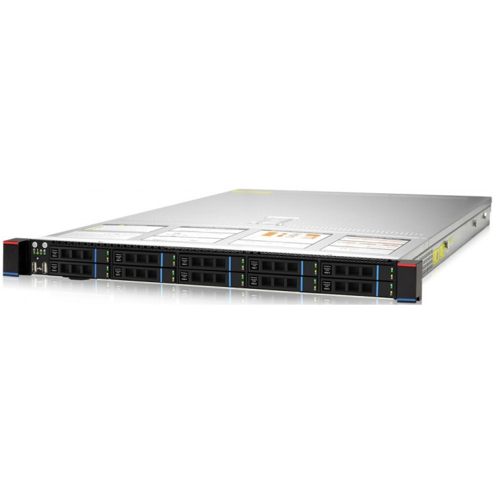 Серверная платформа Gooxi SL101-D10R-NV-G3 (1U, 10x 2.5" SAS/SATA/NVMe, 550W CRPS)
