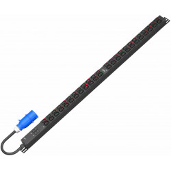 Блок розеток SMARTWATT 0U-B-1P32A-SMB-2CB-24C13-24C39-UL-3M-IEC309