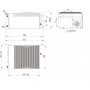 Многослотовый встраиваемый компьютер IEI TANK-870e-H110-i5/4G/3B (Intel Core i5-6500TE, 4 Гб DDR4, 2xGbE, 9-36В DC)