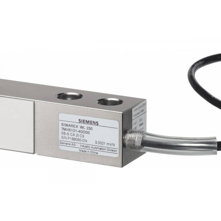 Датчик веса Siemens 7MH5121-3PE00 (500 кг, C4, IP67, кабель 4 м) Датчик веса Siemens 7MH5121-3PE00 (500 кг, C4, IP67, кабель 4 м)