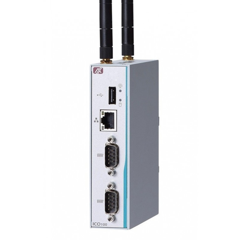 Промышленный компьютер Axiomtek ICO100-839-N3350-2COM-DIO-DC