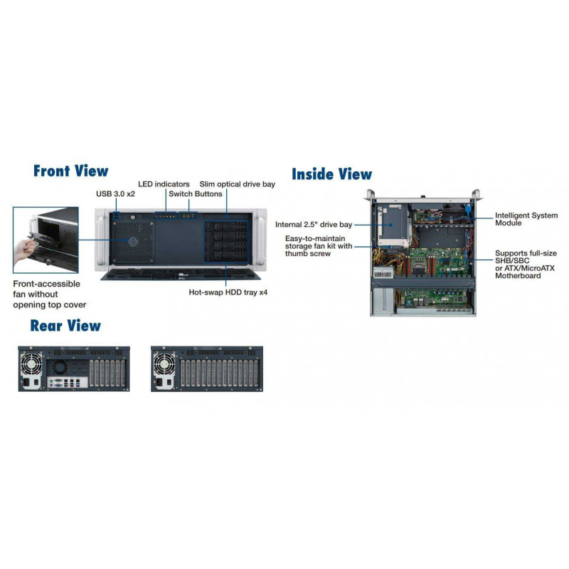 Корпус Advantech ACP-4340MB-70B