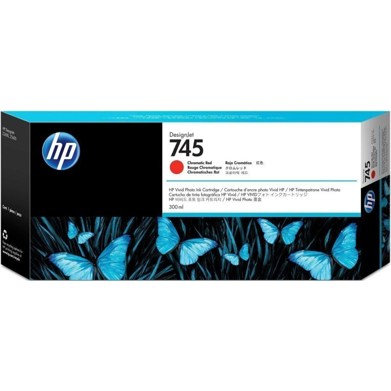 Картридж HP F9K06A Chromatic Red