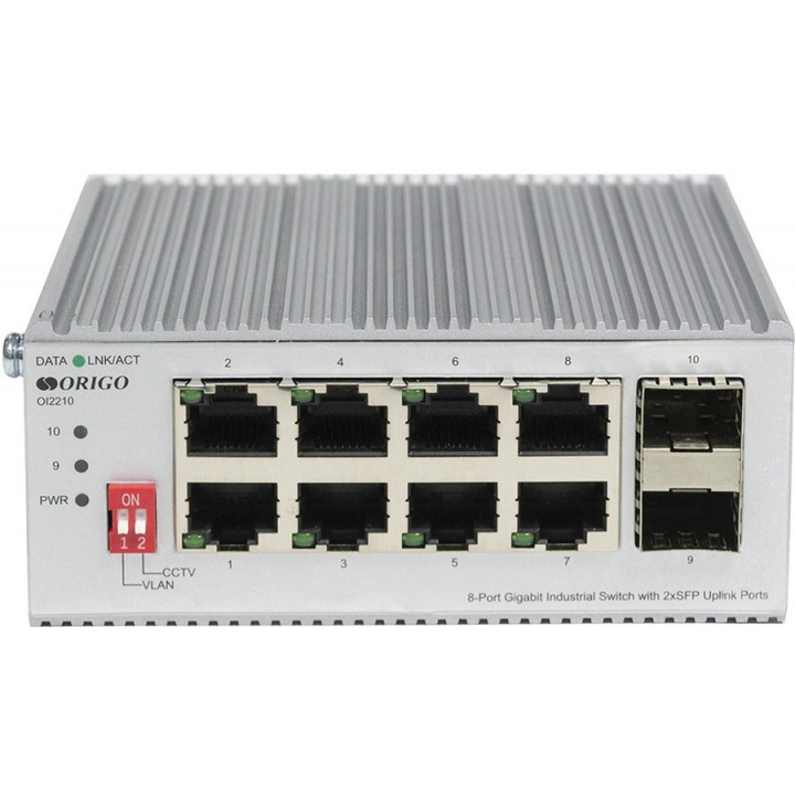 Коммутатор ORIGO OI2210/A1A (8x1GbE, 2xSFP)