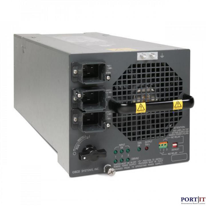 Блок питания Cisco WS-CAC-8700W-E= (8700W, AC, Enhanced, для Catalyst 6500)