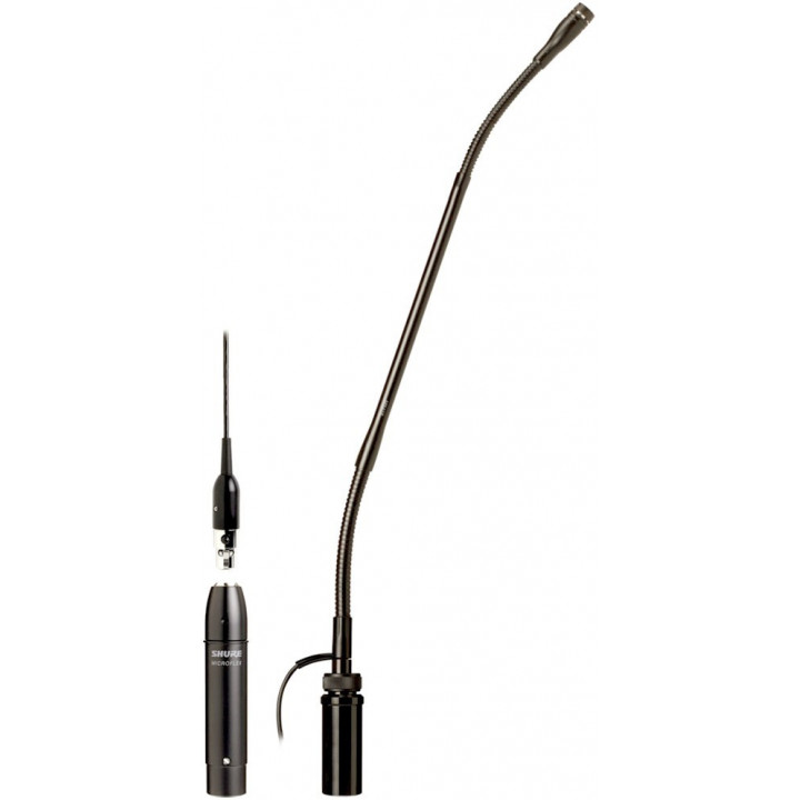 Микрофон Shure MX412SE/S (конденсаторный, суперкардиоида, LED индикатор, на гусиной шее)