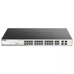 Коммутатор управляемый L2 D-Link DGS-1210-28MP/F4A