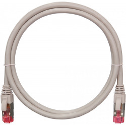 Коммутационный шнур S/FTP 4 пары, кат.6a (Класс Ea), 500МГц, 2хRJ45/8P8C, NIKOMAX NMC-PC4SA55B-001-GY Коммутационный шнур S/FTP 4 пары, кат.6a (Класс Ea), 500МГц, 2хRJ45/8P8C, NIKOMAX NMC-PC4SA55B-001-GY