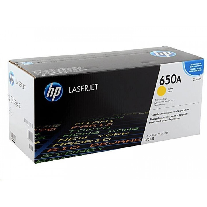Лазерный картридж HP CE272A (желтый)