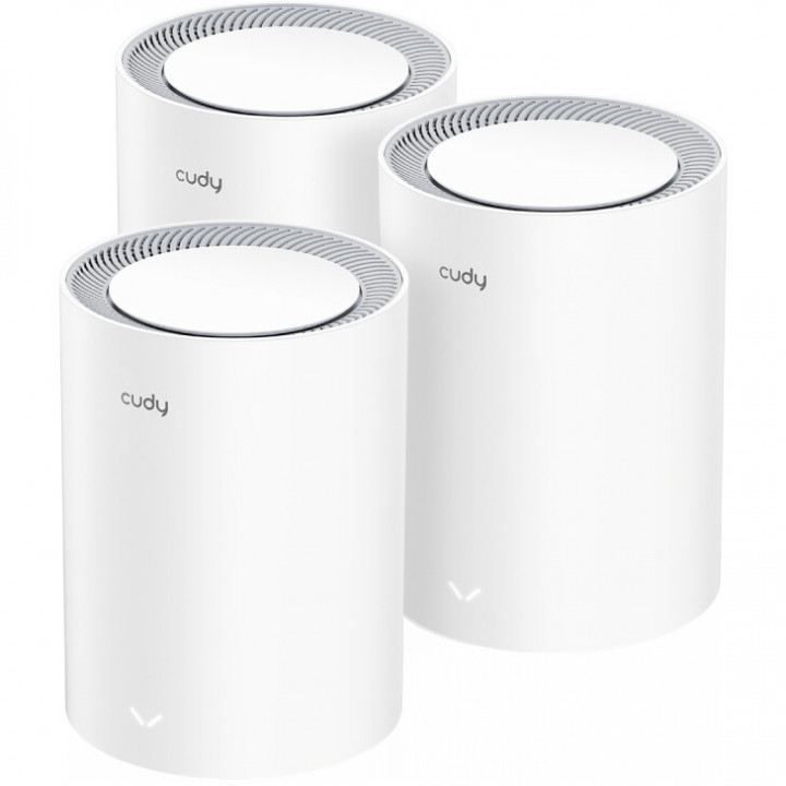 Mesh система Cudy M1800 (3 шт.) (AX1800 Wi-Fi 6, 3-Pack, Dual-Band)