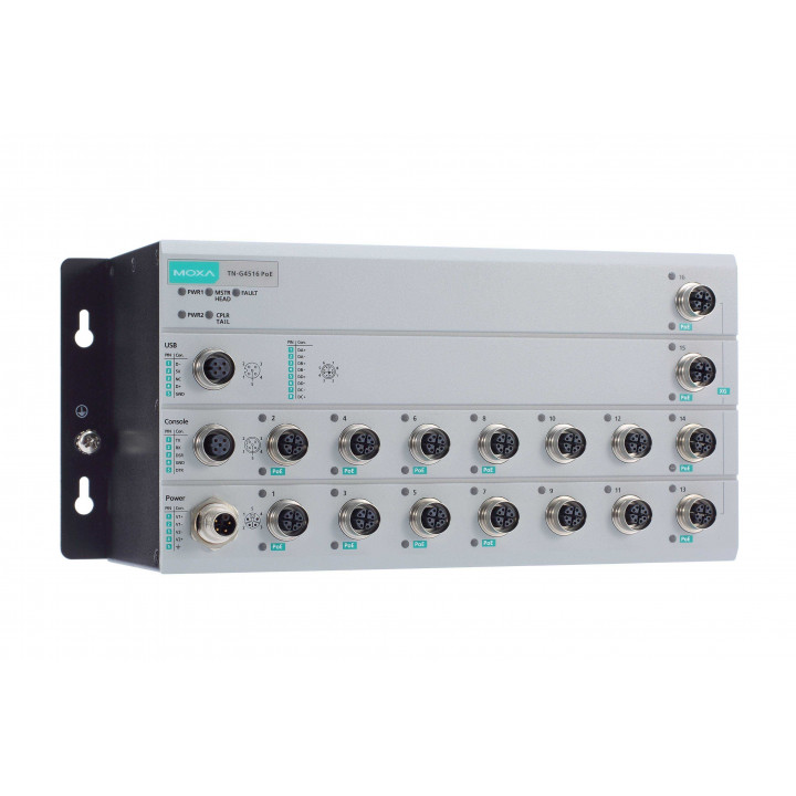 Промышленный коммутатор MOXA TN-G4516-8GPoE-4XGPoE-WV-CT-T (L2, 12xGigabit, 8xPoE, 4x10G PoE, конформное покрытие) Промышленный коммутатор MOXA TN-G4516-8GPoE-4XGPoE-WV-CT-T (L2, 12xGigabit, 8xPoE, 4x10G PoE, конформное покрытие)