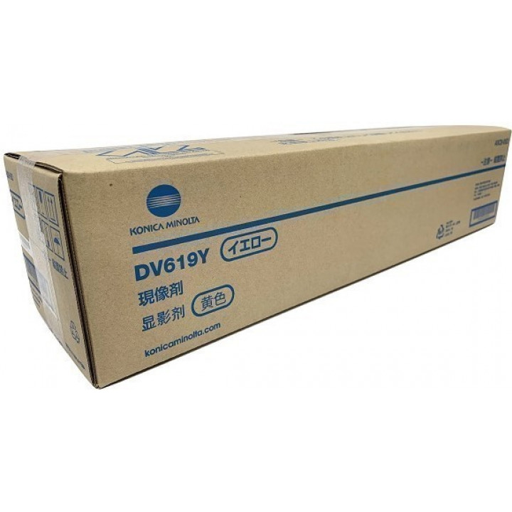 Девелопер Konica Minolta A9C808D (DV-619Y Yellow, для bizhub C458/558/658, 600 000 стр.) Девелопер Konica Minolta A9C808D (DV-619Y Yellow, для bizhub C458/558/658, 600 000 стр.)