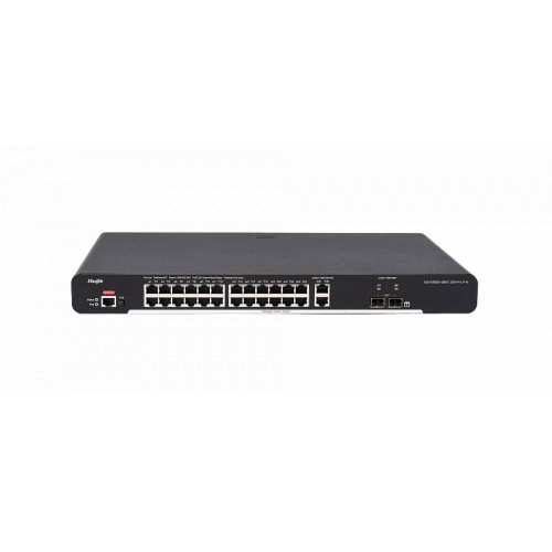 Коммутатор Ruijie XS-S1920-26GT2SFP-P-E (26x1GbE, 2xSFP, PoE+, 370W)