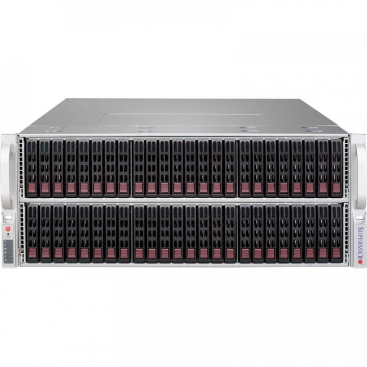 Корпус серверный 4U Supermicro CSE-417BE1C-R1K23JBOD (72x2.5" HDD, SAS3 12Gbps) Корпус серверный 4U Supermicro CSE-417BE1C-R1K23JBOD (72x2.5" HDD, SAS3 12Gbps)