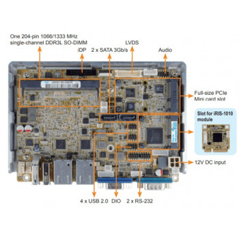 Одноплатный компьютер IEI WAFER-BT-N29301