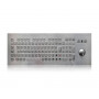 Антивандальная клавиатура Key Technology K-TEK-B420-OTB-KP-FN-DWP-US/RU-USB (встраиваемая, IP65, русифицированная, 104 клавиши, USB, трекбол)