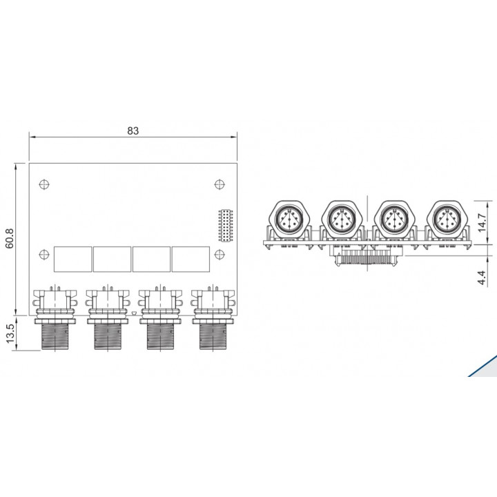 Модуль Cincoze CMI-M12LAN01/UB1010/CFM-PoE03 (4xIntel I210-AT GbE LAN, M12) Модуль Cincoze CMI-M12LAN01/UB1010/CFM-PoE03 (4xIntel I210-AT GbE LAN, M12)