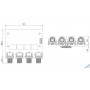 Модуль Cincoze CMI-M12LAN01/UB1010/CFM-PoE03 (4xIntel I210-AT GbE LAN, M12)