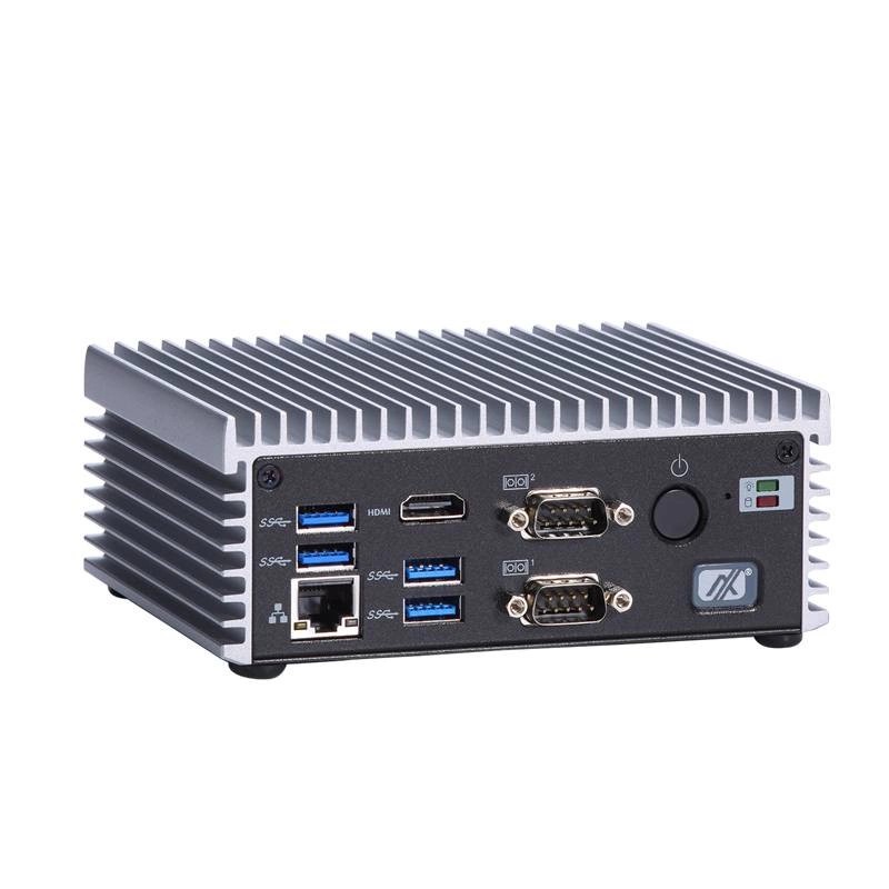 Промышленный компьютер Axiomtek eBOX560-500-FL-DC-6100U (Intel Core i3-6100U, fanless, 2 HDMI, 2 GbE, 4 USB 3.0)
