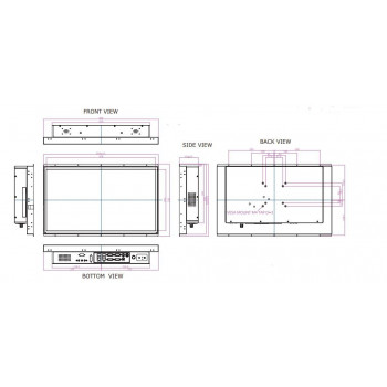 Панельный компьютер Winmate W22IB7T-OFA3