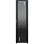 Телекоммуникационный шкаф Бастион SKAT TB-22R680GF-B (22U, 600x800мм, передняя дверь стекло, задняя металл, RAL9005)