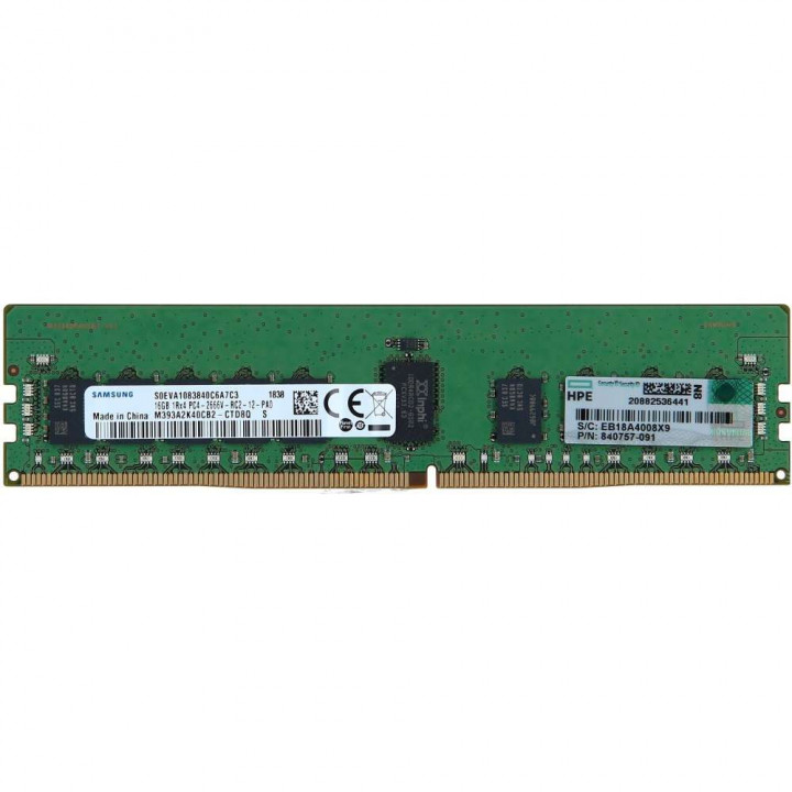 Модуль памяти HPE 850880-001B (16GB DDR4-2666 Registered)