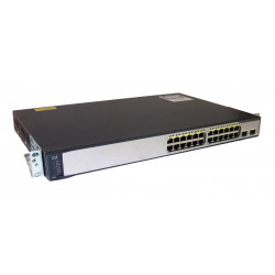Коммутатор управляемый L2 PoE Cisco WS-C3750V2-24PS-S