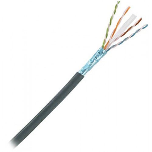Кабель Panduit FTP кат. 6a, черный 305 м, внешний, PFO6X04BL-CEG