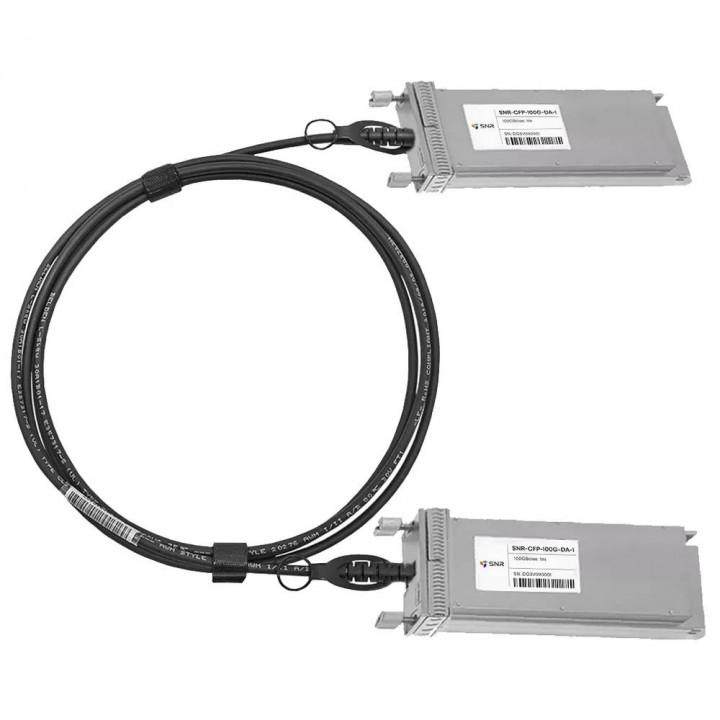 Модуль SNR-CFP-100G-DA-1 (CFP, 100G, 1 м)