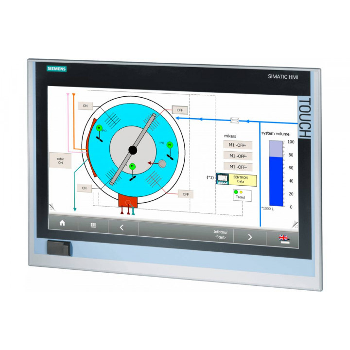 Промышленный компьютер Siemens 6AV7882-0EB30-6CA0 (Celeron N2930, 8Gb RAM, 19", Win 7 Ultimate)