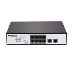 Коммутатор неуправляемый PoE BDCOM S1510-8P