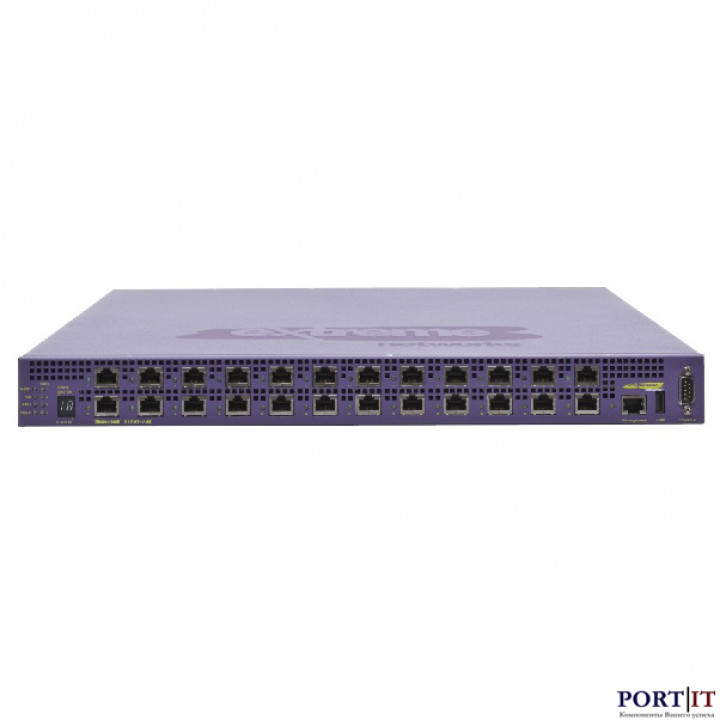 Коммутатор Extreme Networks Summit X650-24T (24 порта 10 GBase-T/SFP+, слот VIM1, до 32 портов 10GbE в 1RU) Коммутатор Extreme Networks Summit X650-24T (24 порта 10 GBase-T/SFP+, слот VIM1, до 32 портов 10GbE в 1RU)